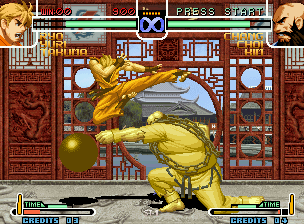 King of Fighters 2002 screenshot 3 for Playstation 2